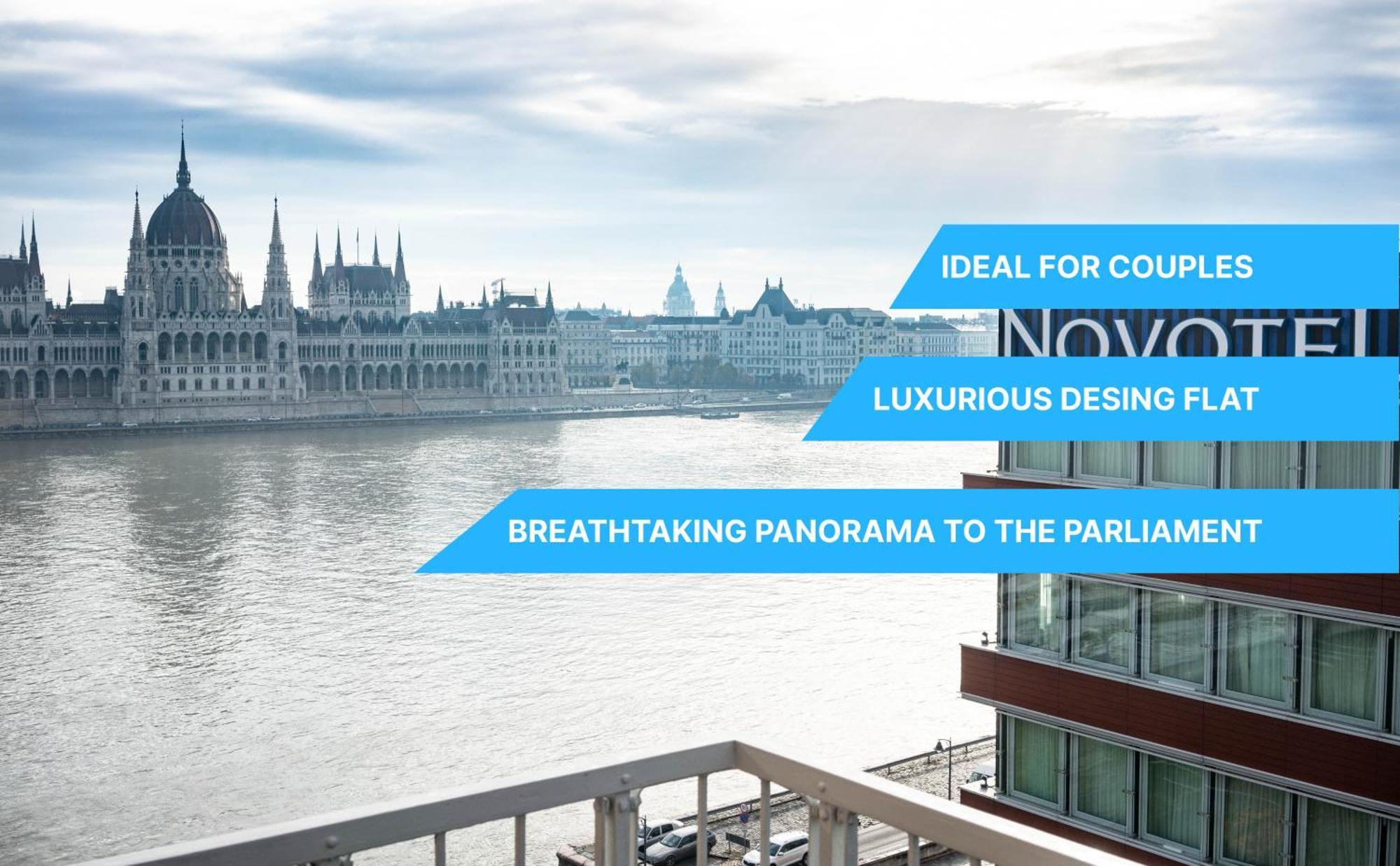 Riverside Luxury Panorama Home - Smarttv, Fastwifi 布达佩斯 外观 照片